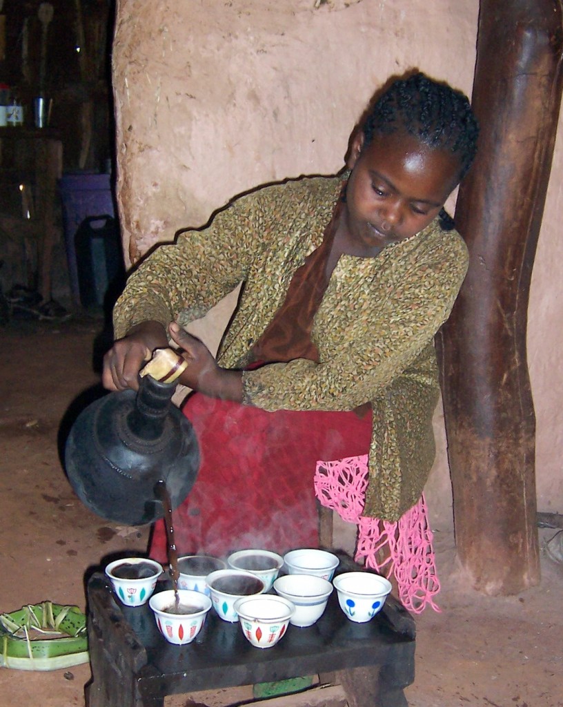 Ethiopia coffee ceremony