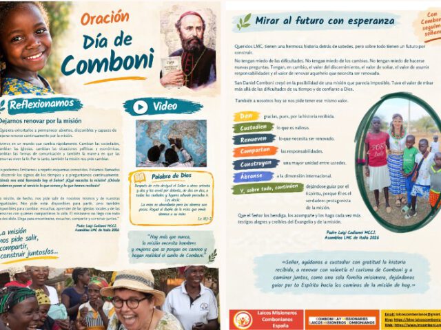 Oración Comboni